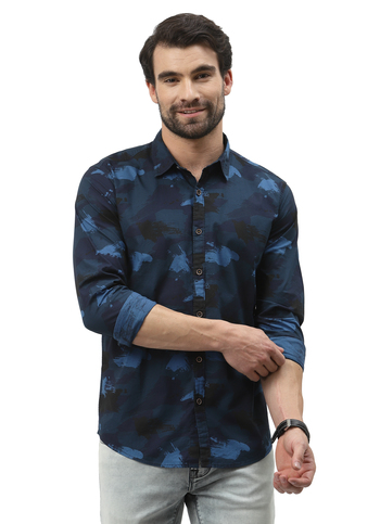 Borris Camo Print Shirt