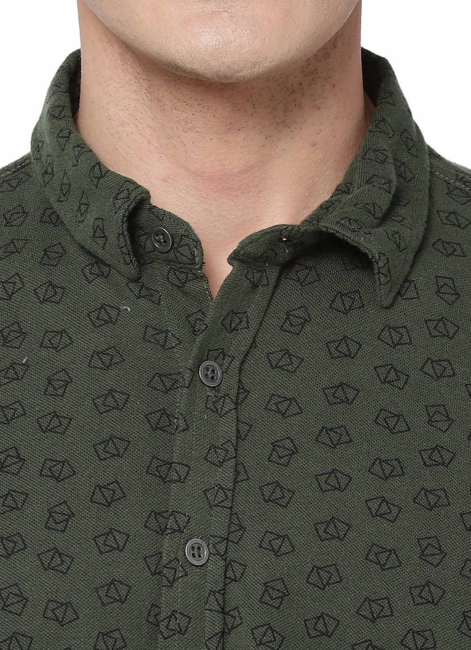 Corrado Minimal Printed Knit Shirt, , large image number 4