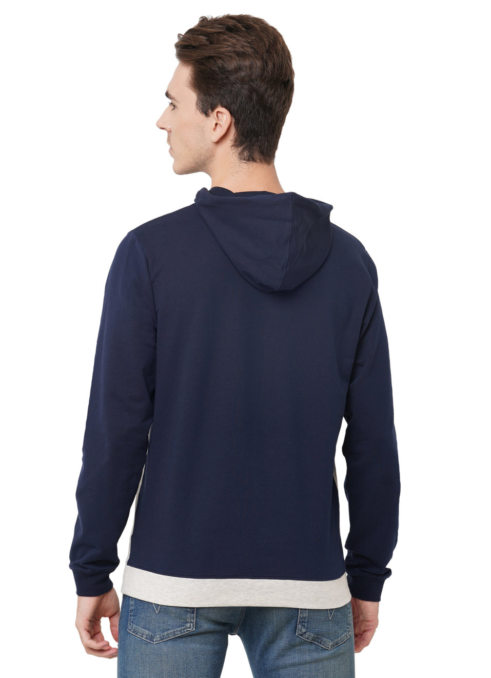 Charle Ls Cut N Sew Placement Printed Hoodie Sweatshirt, , large image number 1