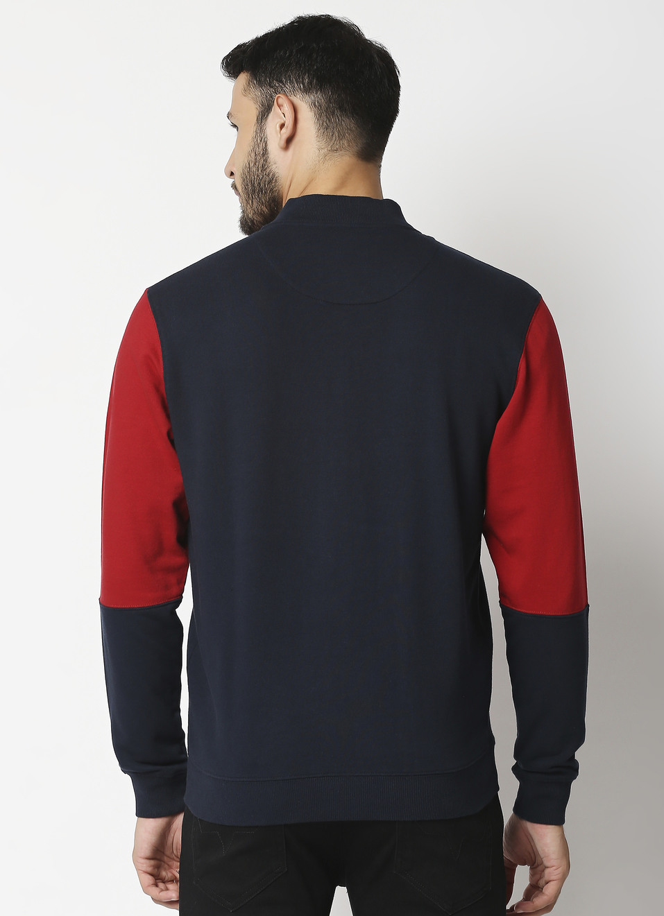 Hakuna Ls Colour Block Zip Through Sweat Shirt, , large image number 1