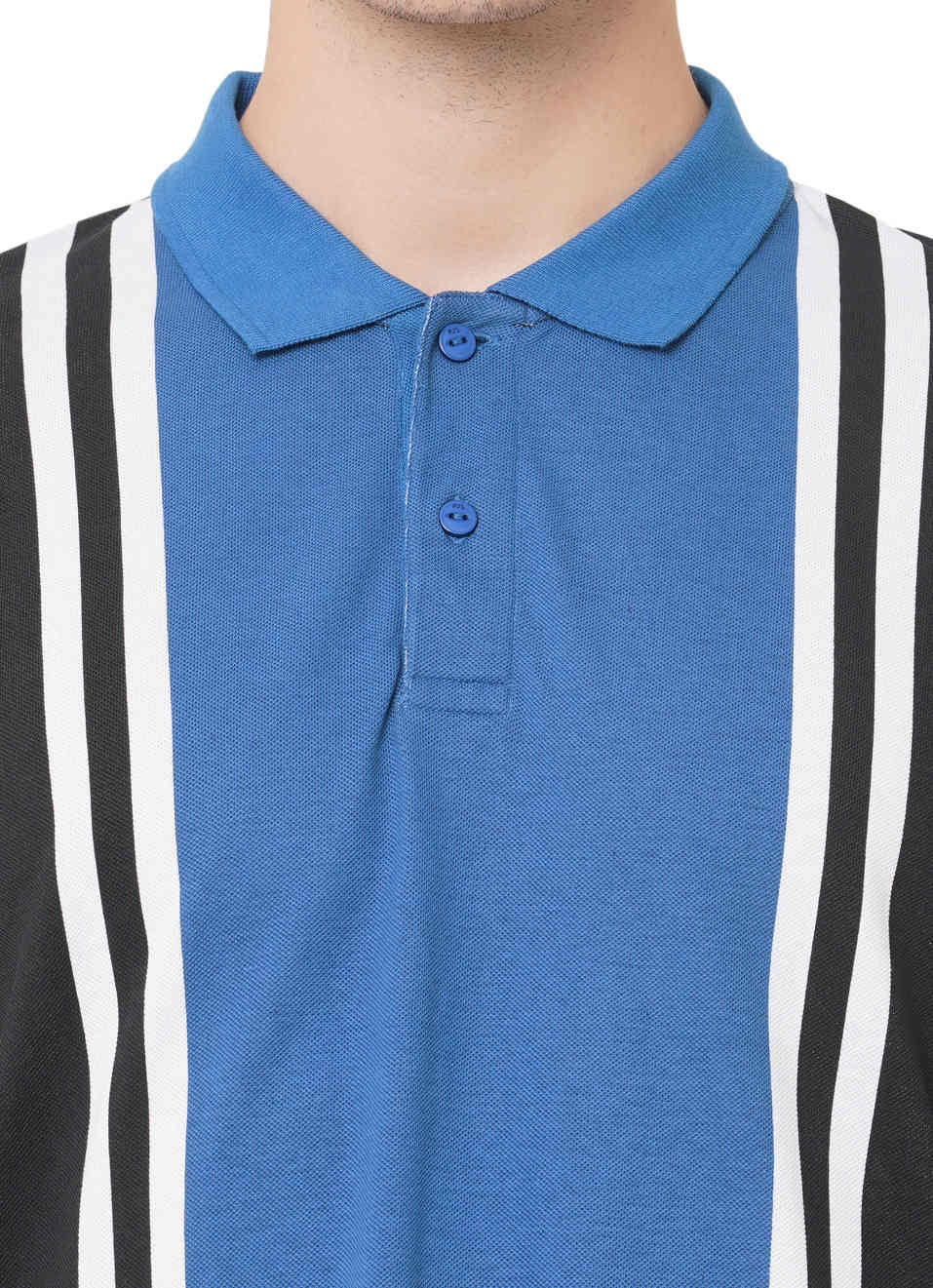 Jeron Ss Colour Block Polo, , large image number 4