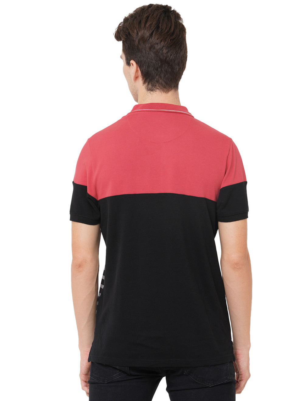 Tabby Ss Striper Polo, , large image number 1