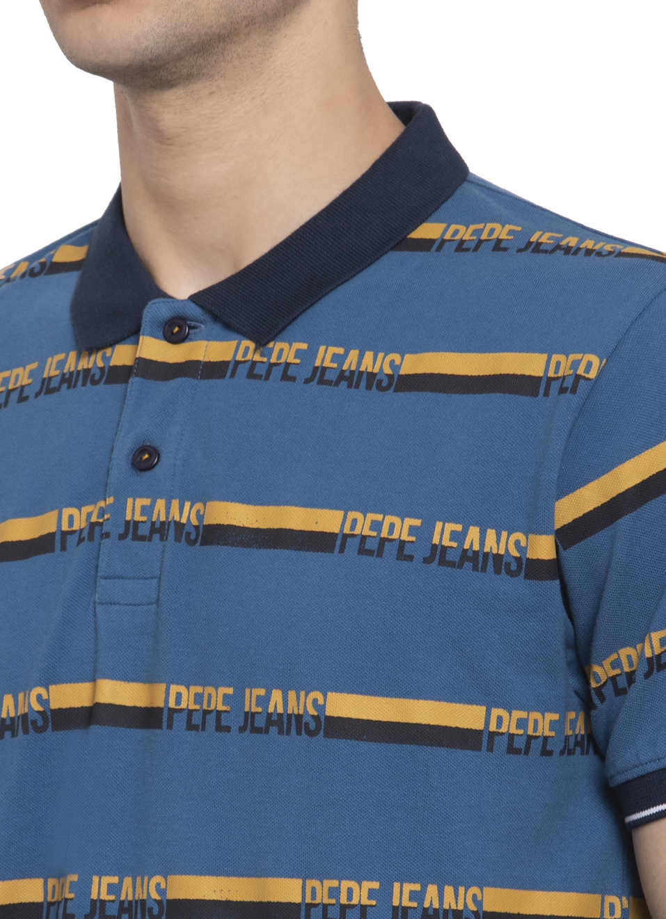 Zito Ss Stripe Polo, , large image number 4