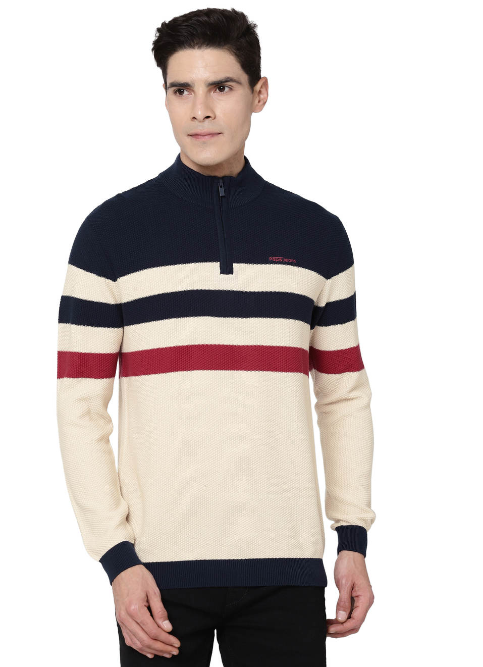 Albion Ls Quarter Zip Sweat Shirt, , large image number 0