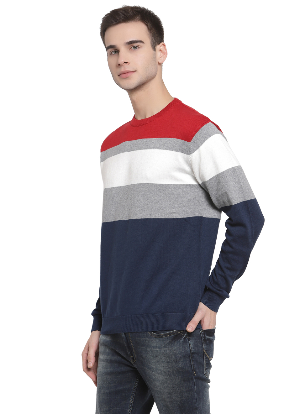 Francis Ls Stripe Sweater, , large image number 2