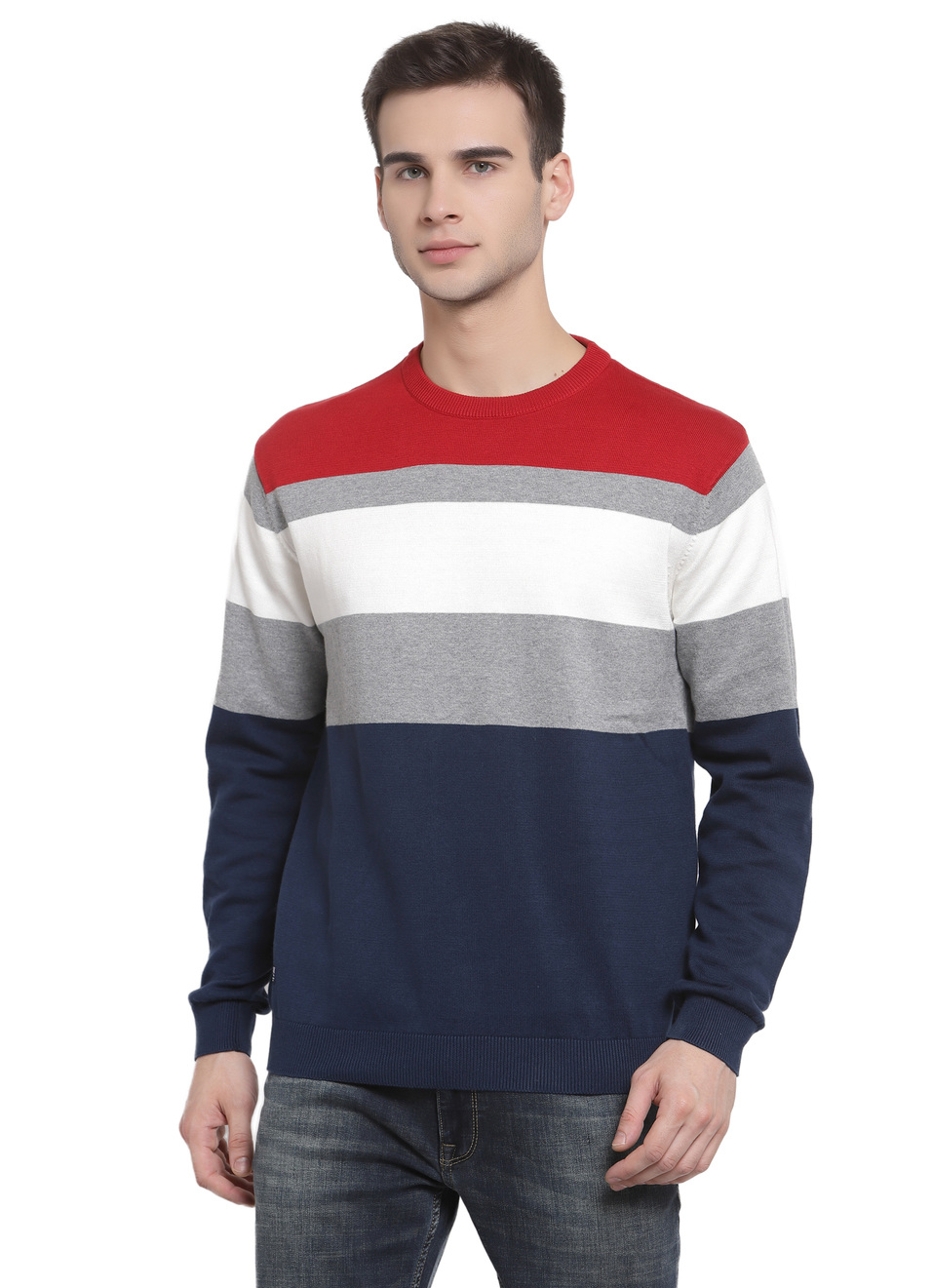 Francis Ls Stripe Sweater, , large image number 0