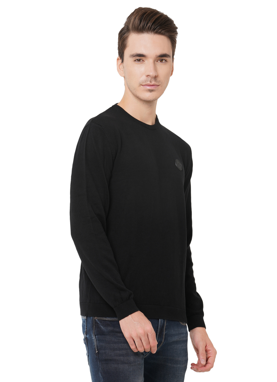 Marcel Ls Solid Light Weight Sweater, , large image number 6