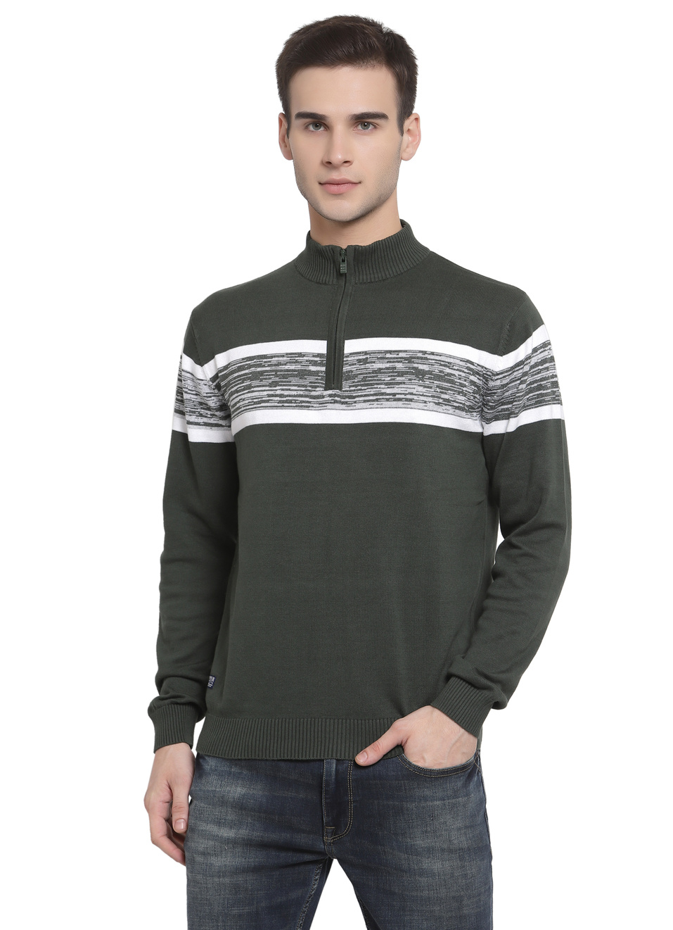 Phelps Ls Stripe Sweater, , large image number 0