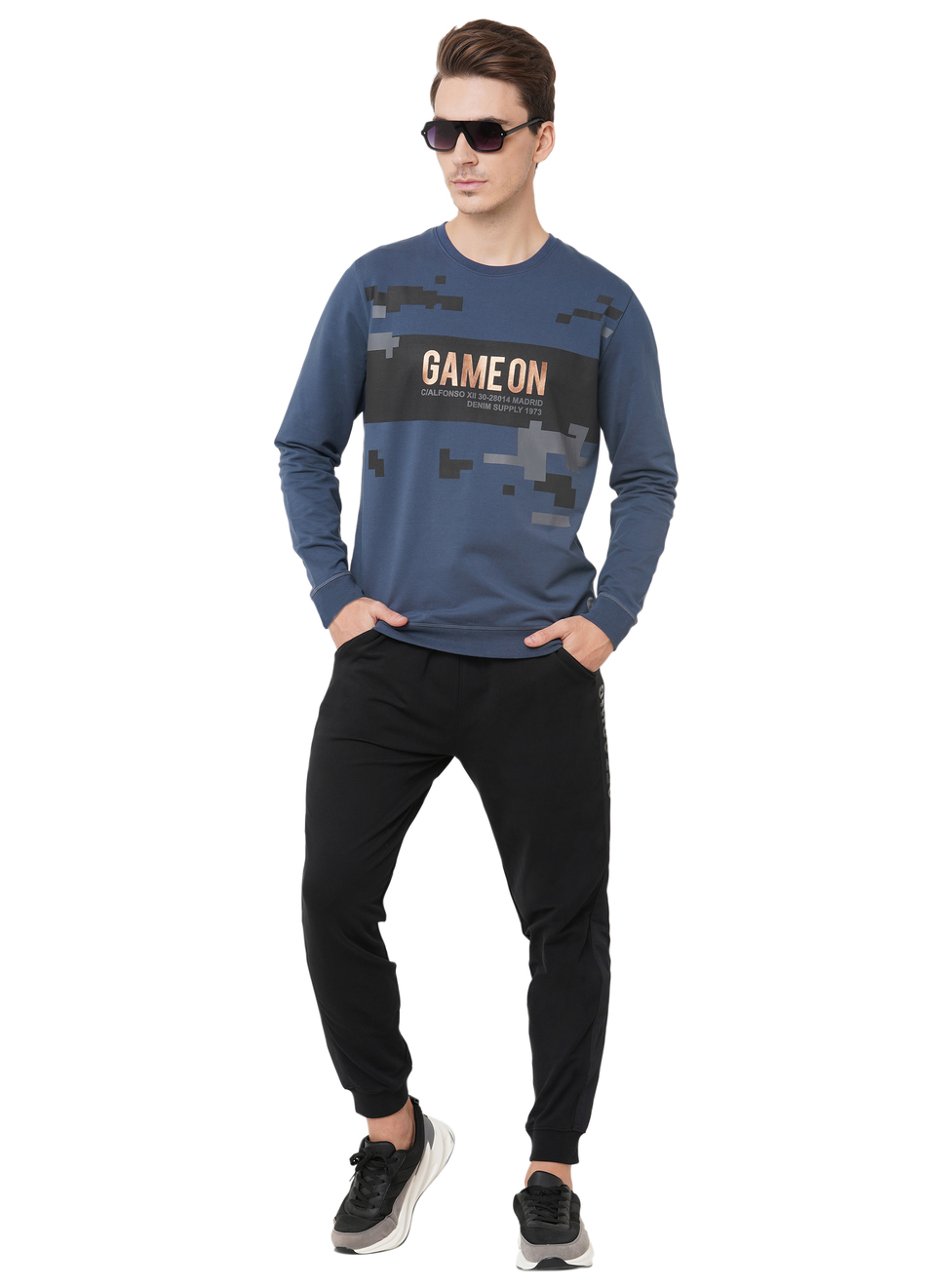 Kola Ls Cut N Sew Placement Printed Hoodie Sweatshirt, , large image number 3