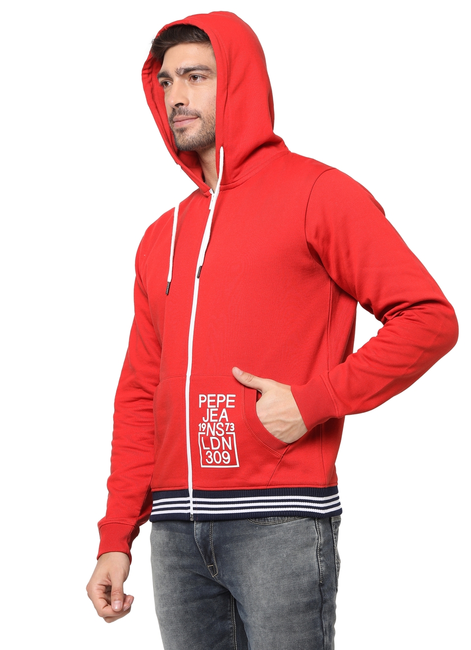 Scottie Ls Solid Zip Through Sweatshirt, , large image number 2