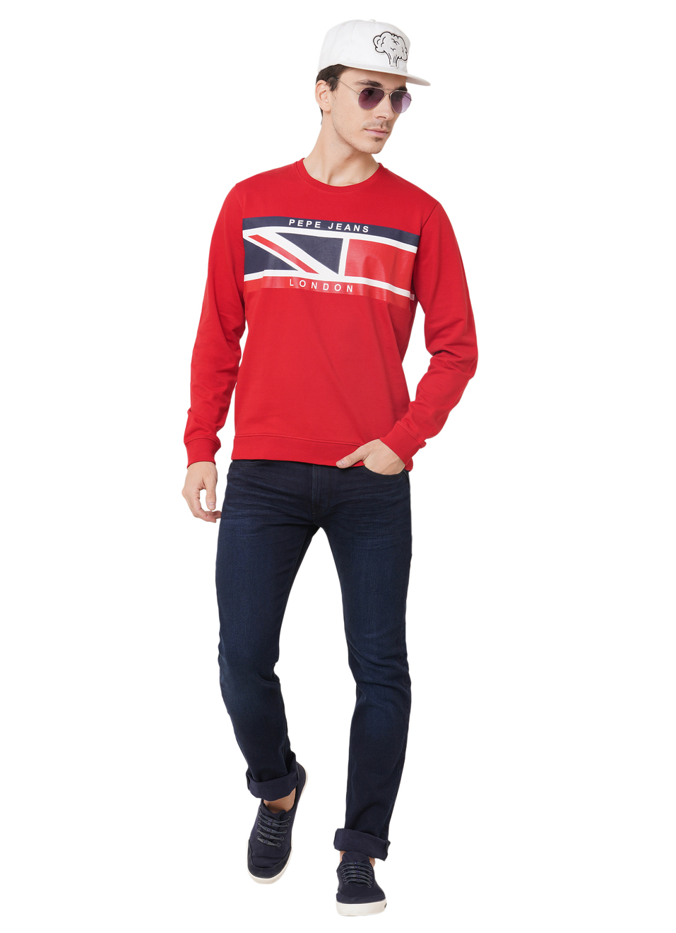 Talespin Ls Union Jack Printed Sweat Shirt, , large image number 3