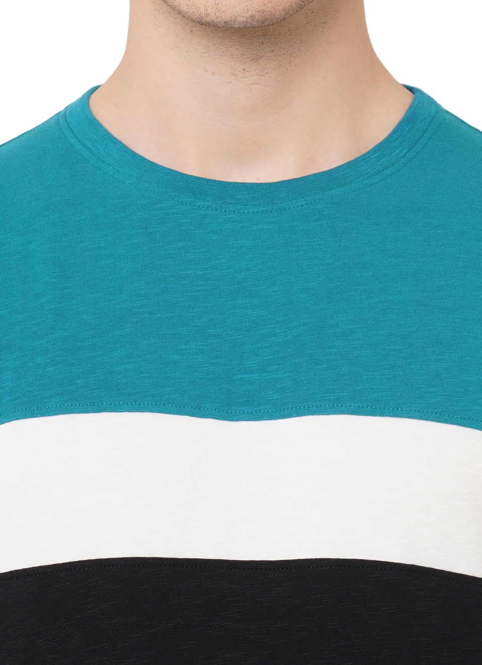 Hugo Ls Colour Block Stretch T-Shirt, , large image number 4
