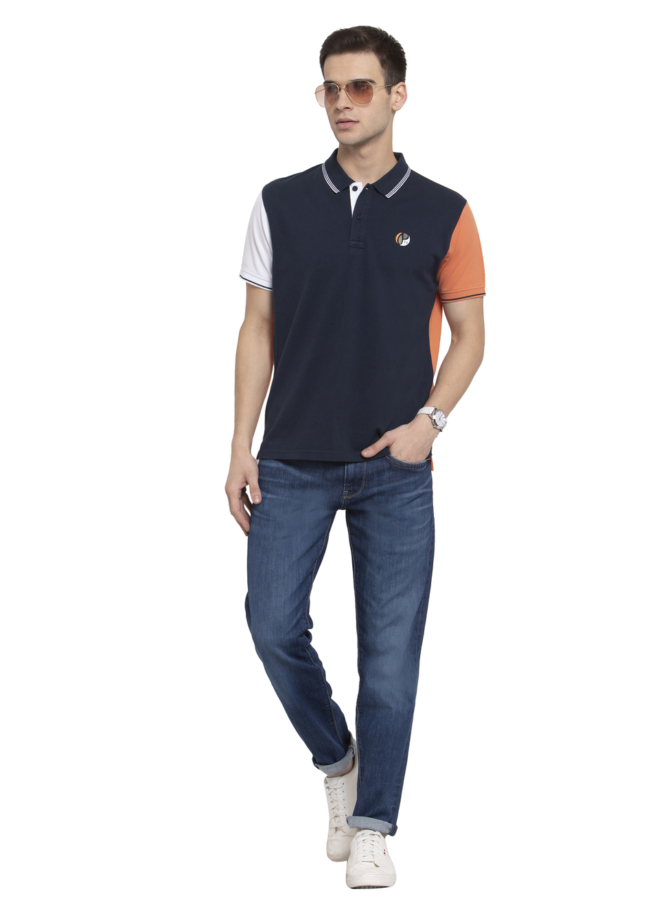 Bombino Ss Colourblock Polo, , large image number 3