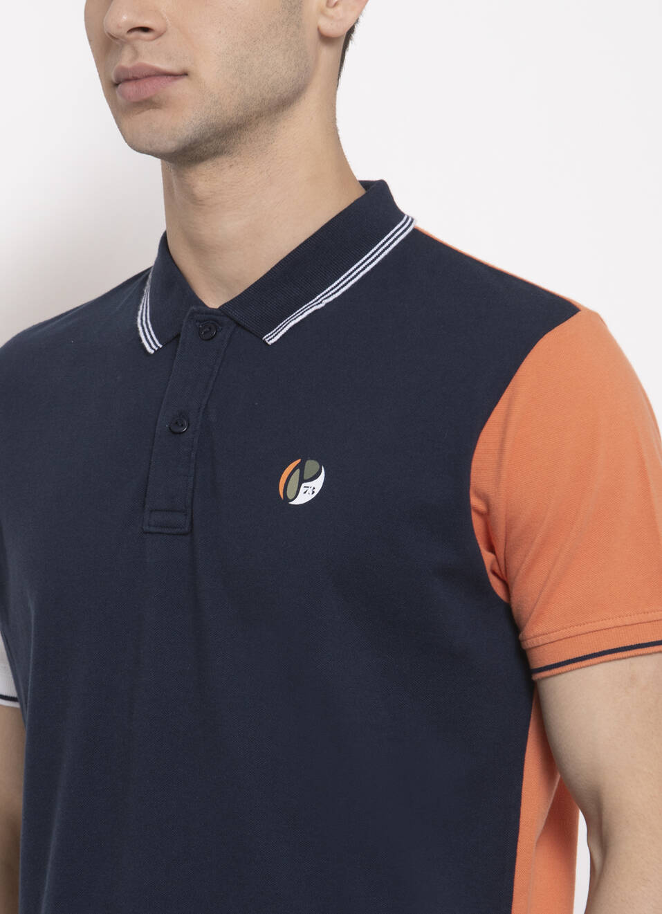 Bombino Ss Colourblock Polo, , large image number 4