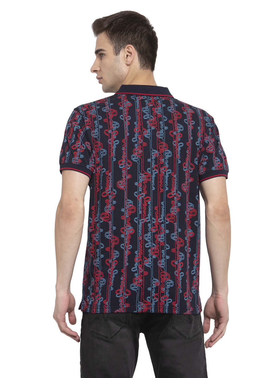 Bosco Ss All Over Printed Polo, , large image number 1