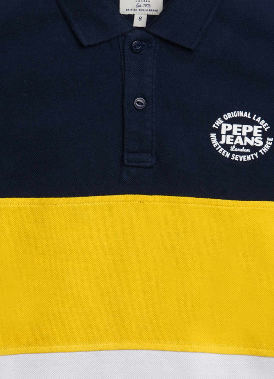 Hudson Ss Short Sleeves Colourblocked Polo, , large image number 2