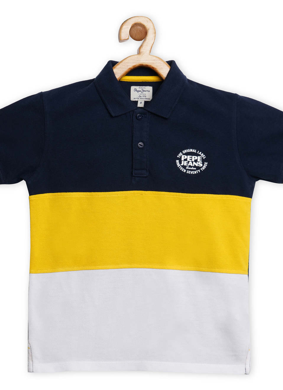 Hudson Ss Short Sleeves Colourblocked Polo, , large image number 0