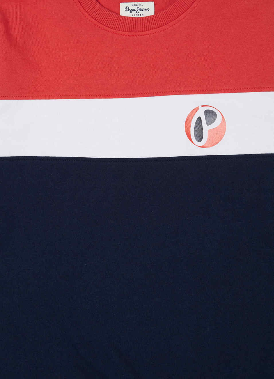 Castor Ls Top Colourblocked Knit Sweatshirts, , large image number 2