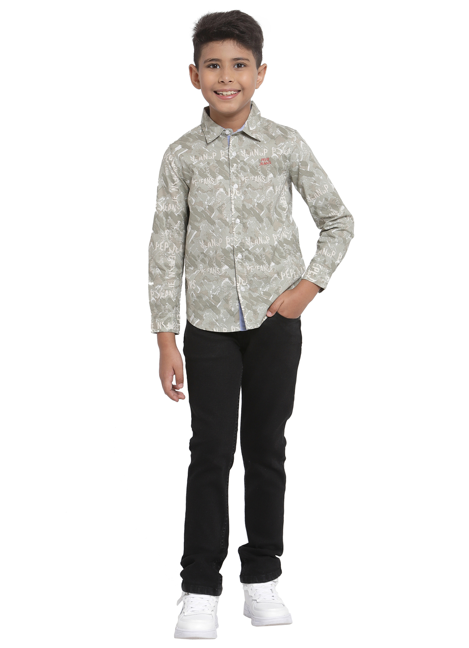 Saul Jr Ls All Over Print Shirt, , large image number 5