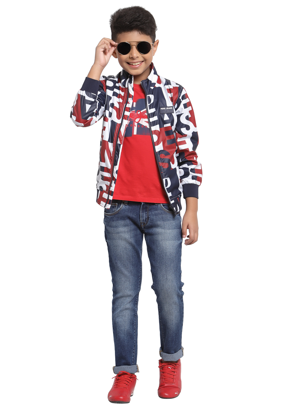 Fergy Ls All Over Print Jacket, , large image number 3