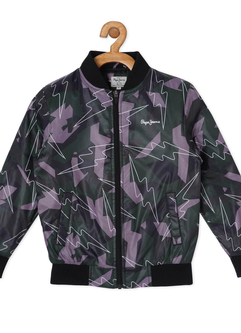 Sippy Ls All Over Printed Medium Wadded Jacket, , large image number 0