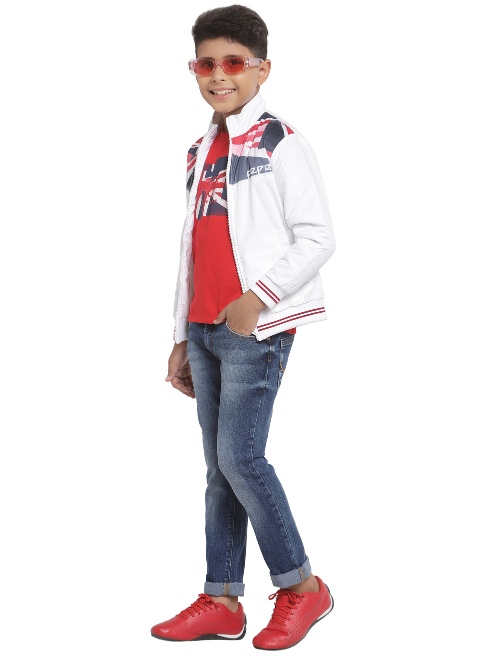 Wallace Ls Placement Print Jacket, , large image number 3