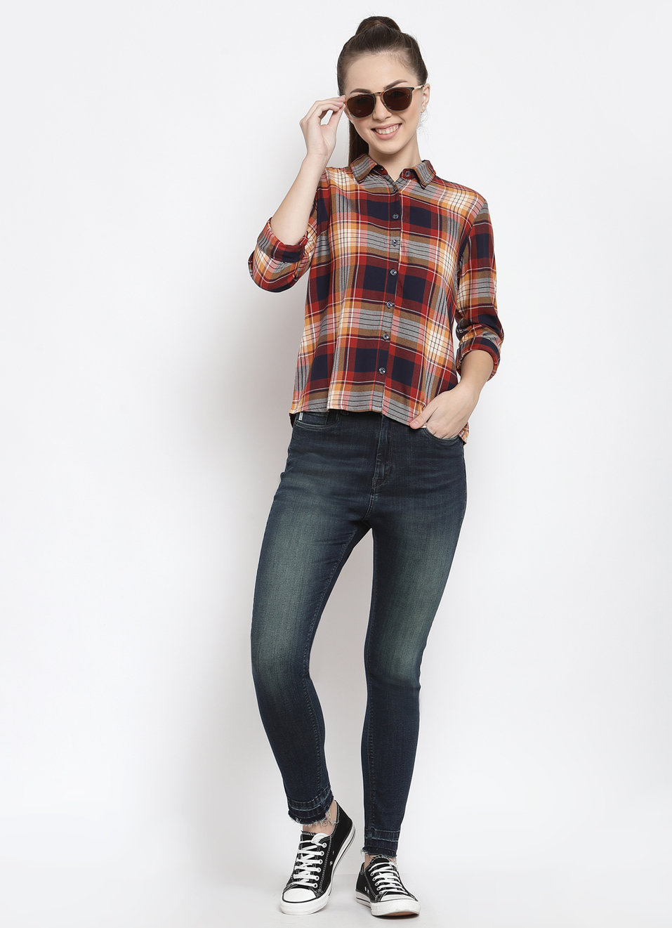 Mellen Ls Multi Colour Checks Shirt, , large image number 3