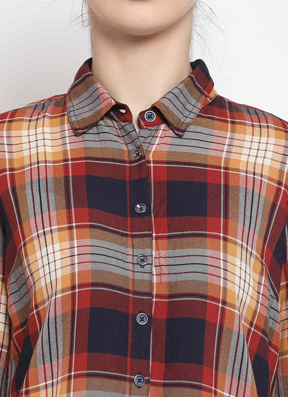 Mellen Ls Multi Colour Checks Shirt, , large image number 4