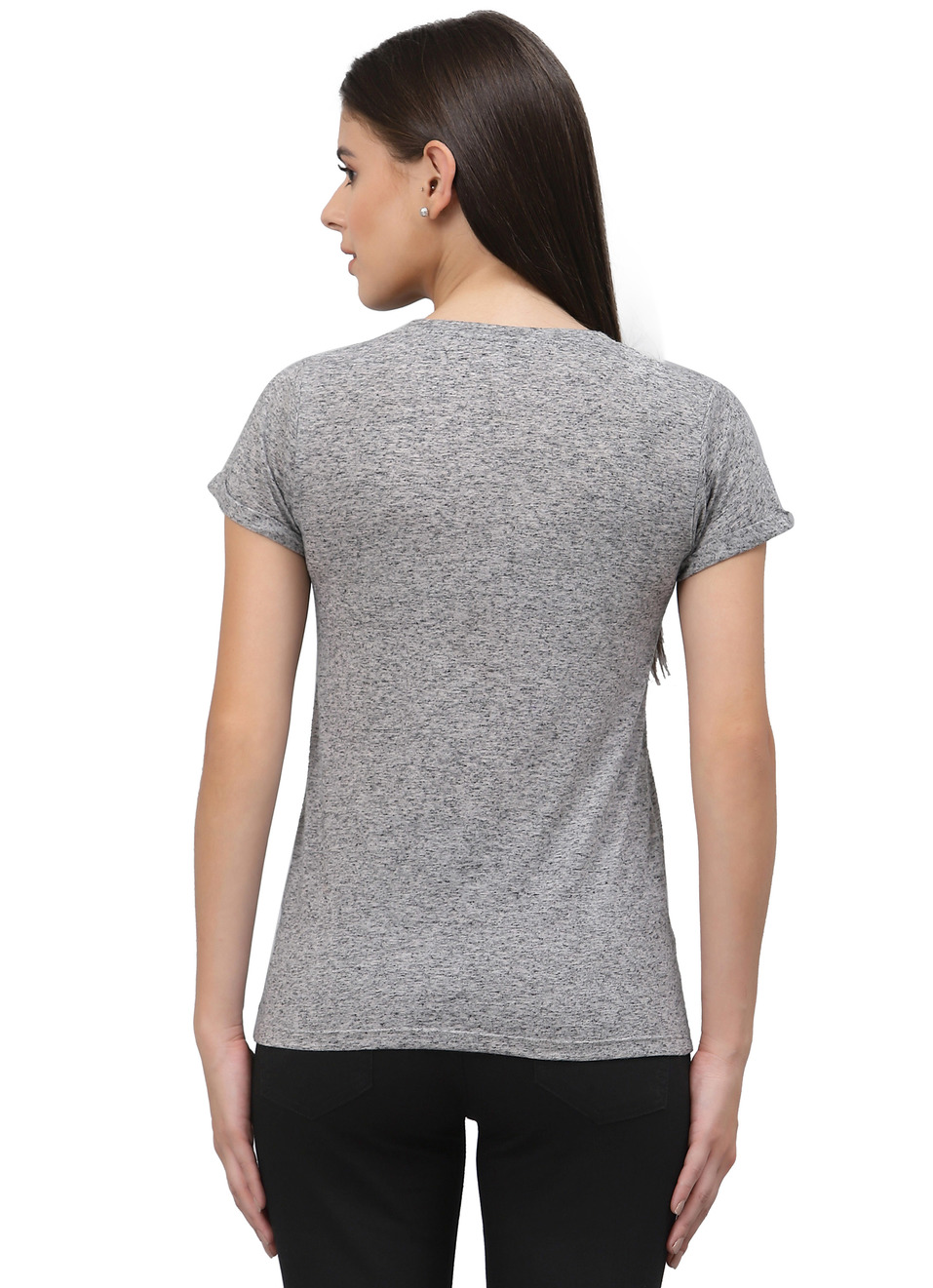 Holly Ss Solid T-Shirt, , large image number 1