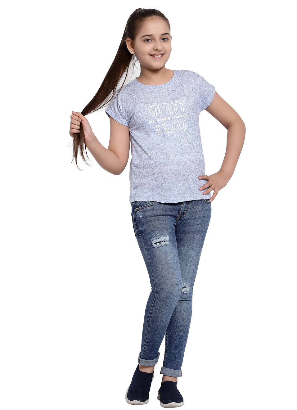 Alexia Ss Slogan Printed  T - Shirt, , large image number 5