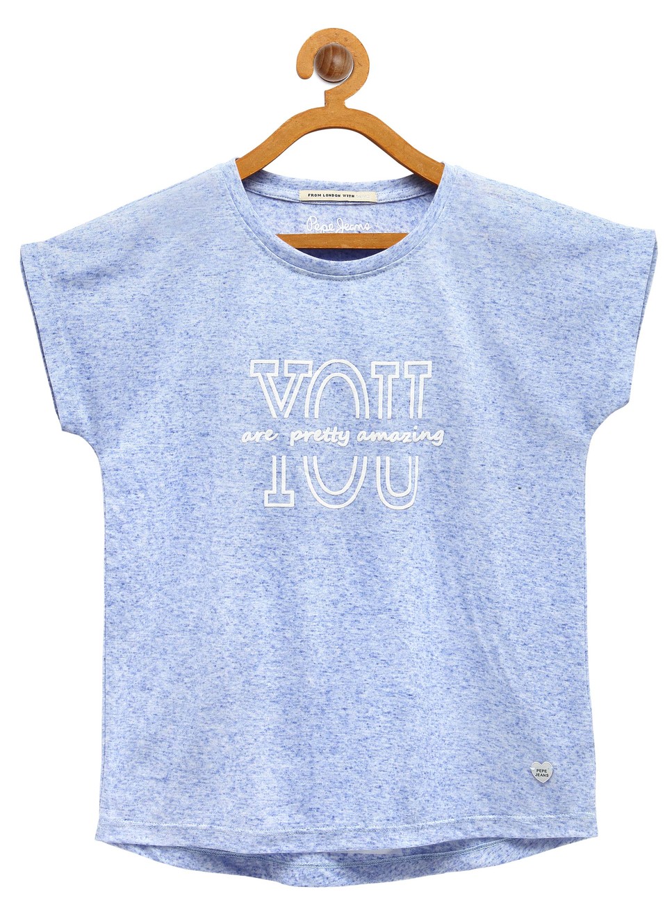 Alexia Ss Slogan Printed  T - Shirt, , large image number 0