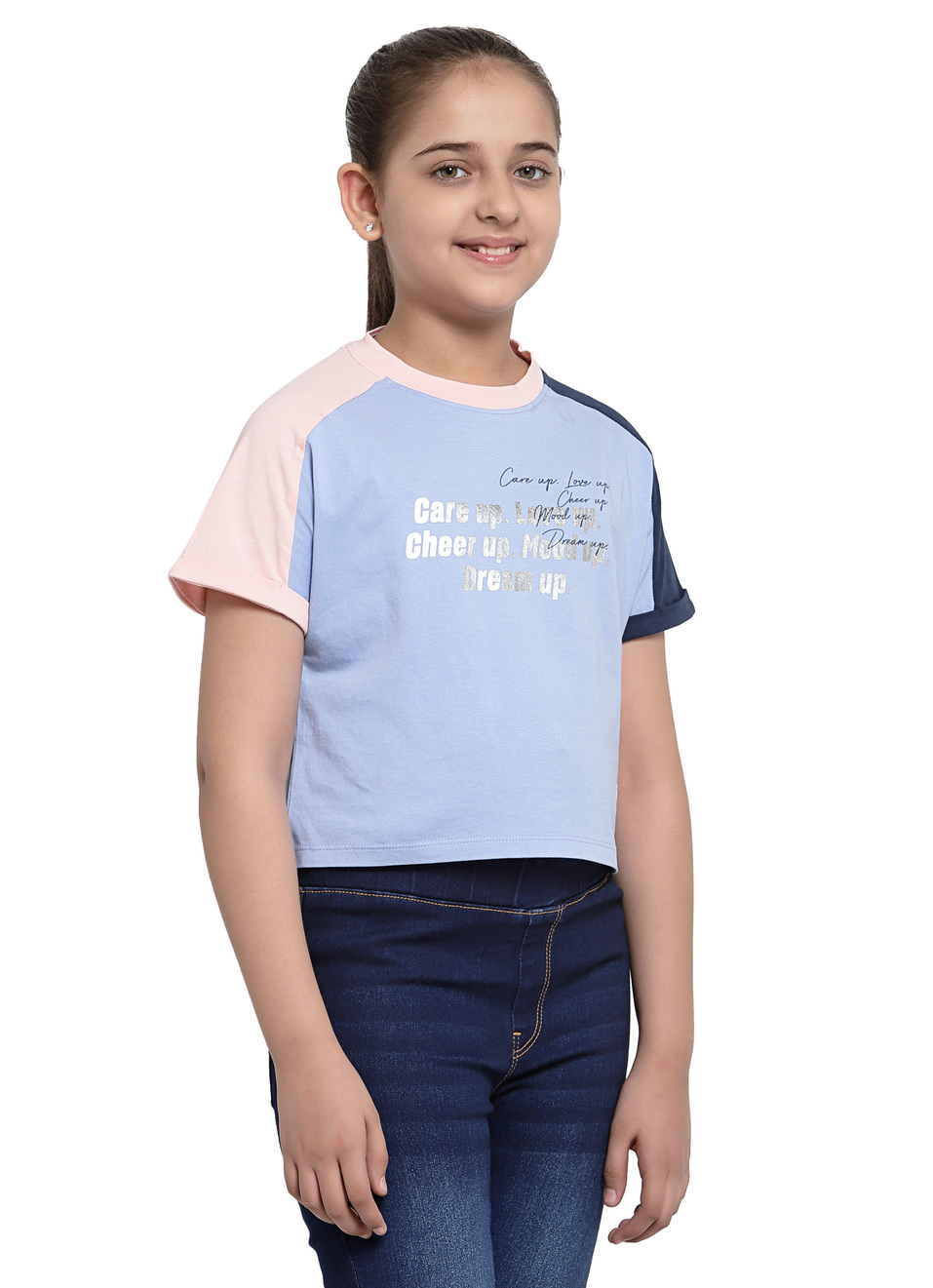 Dorita Ss Color Block T-Shirt, , large image number 2