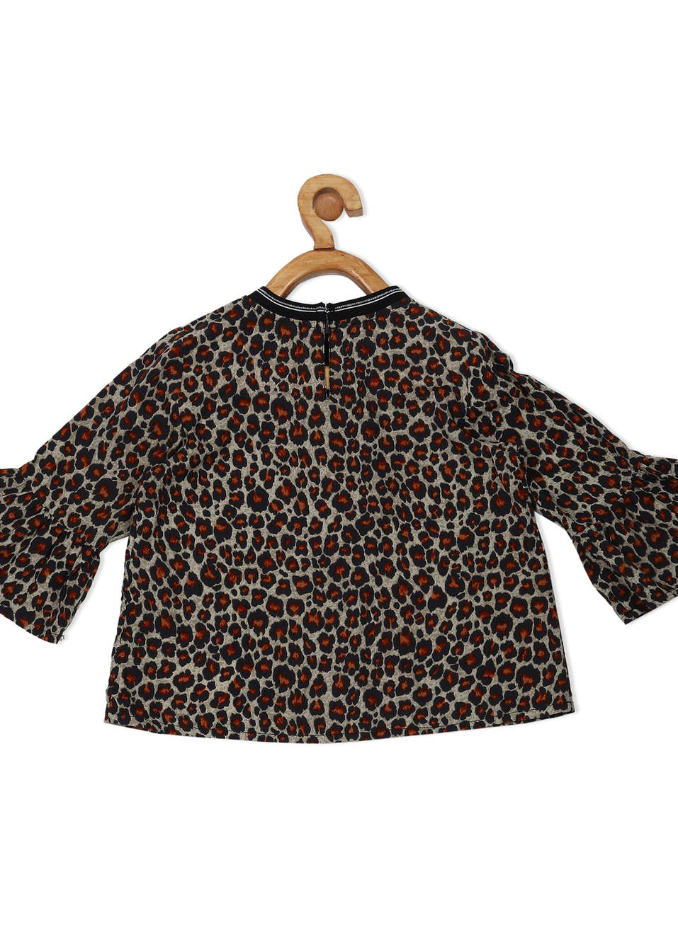 Bambi Ss Animal Printed Top, , large image number 1
