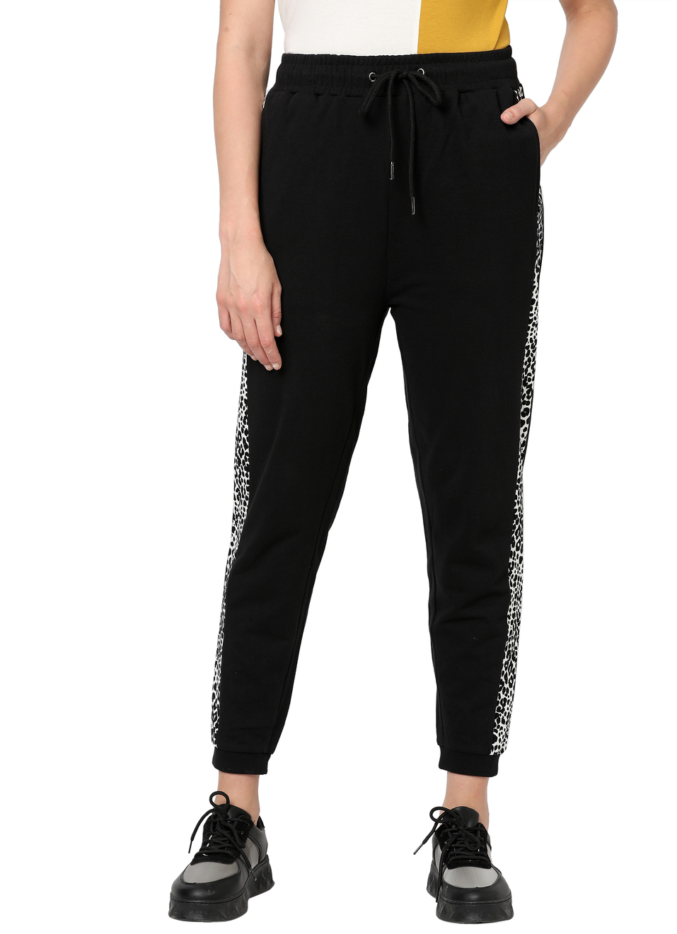 Elsie Color Block Sweatpants, , large image number 0