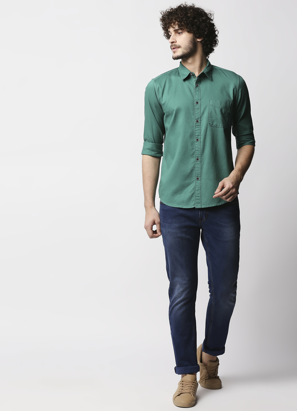 Dallas Solid Dobby Shirt, , large image number 3