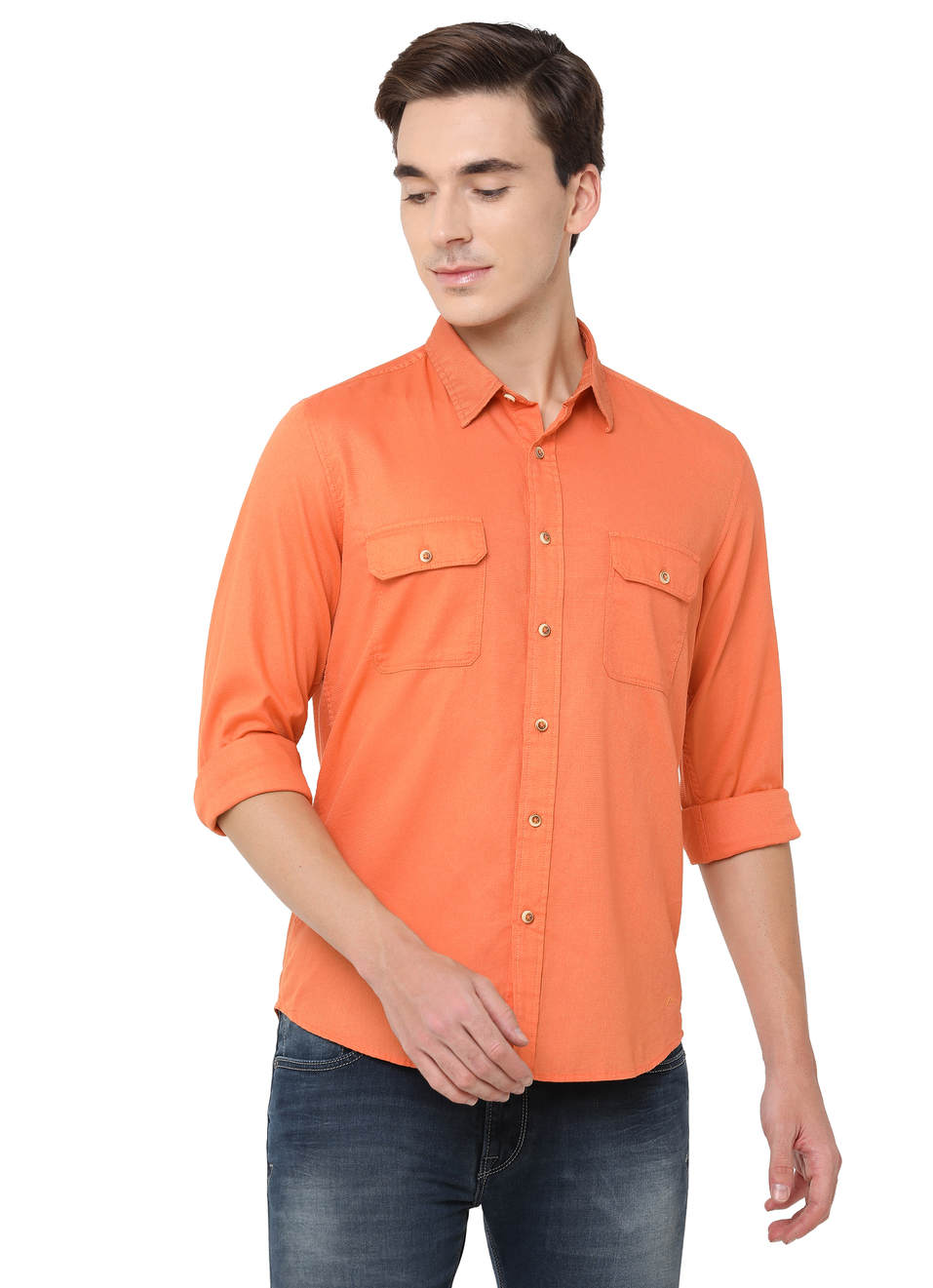 Craig Solid Dobby Shirt, , large image number 0