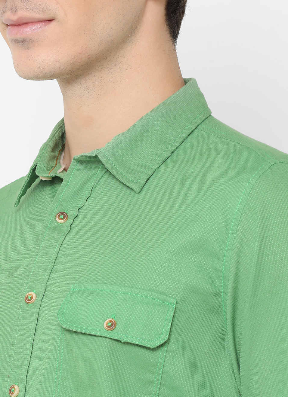 Craig Solid Dobby Shirt, , large image number 5