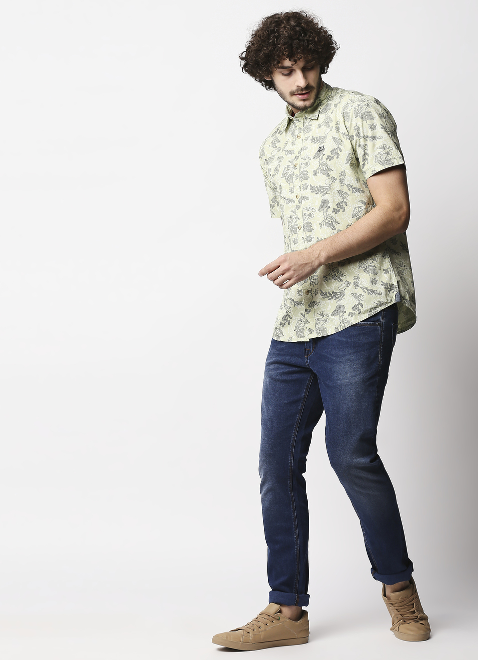 Kelson Sr Printed Shirt, , large image number 2