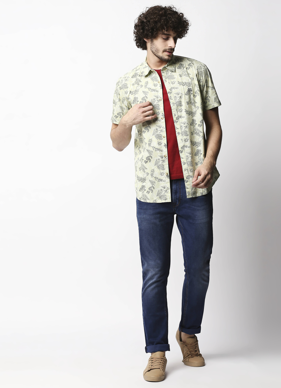 Kelson Sr Printed Shirt, , large image number 3