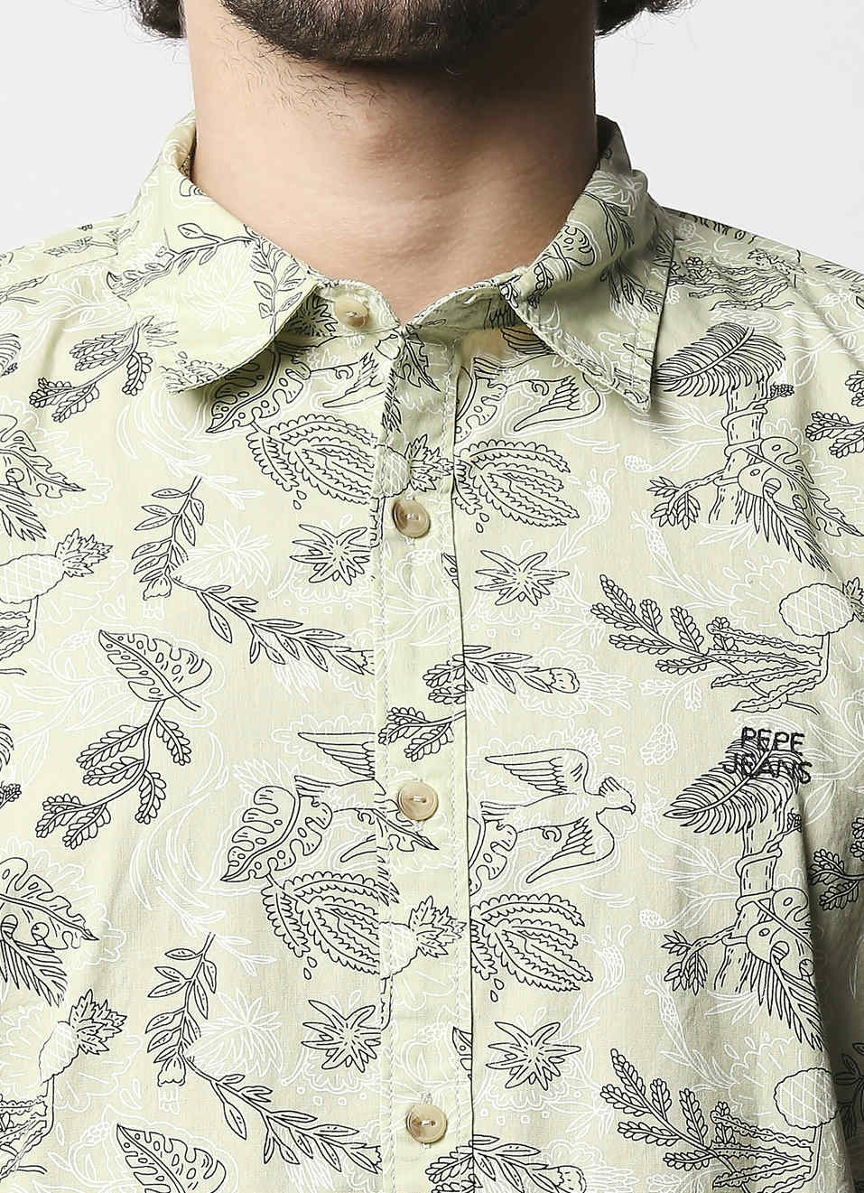 Kelson Sr Printed Shirt, , large image number 4