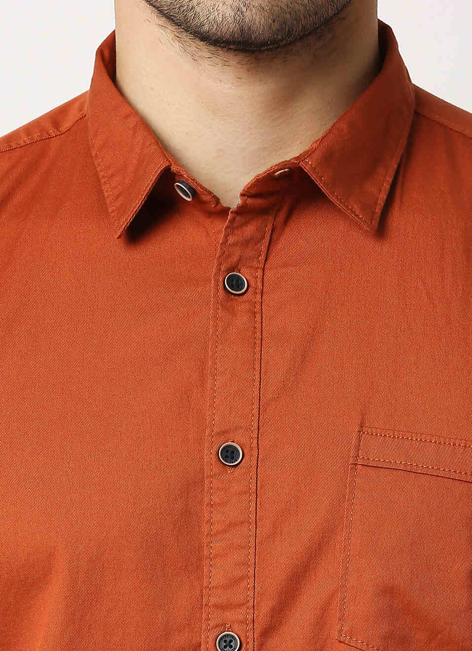 Greg Solid Dobby Stretch Shirt, , large image number 3