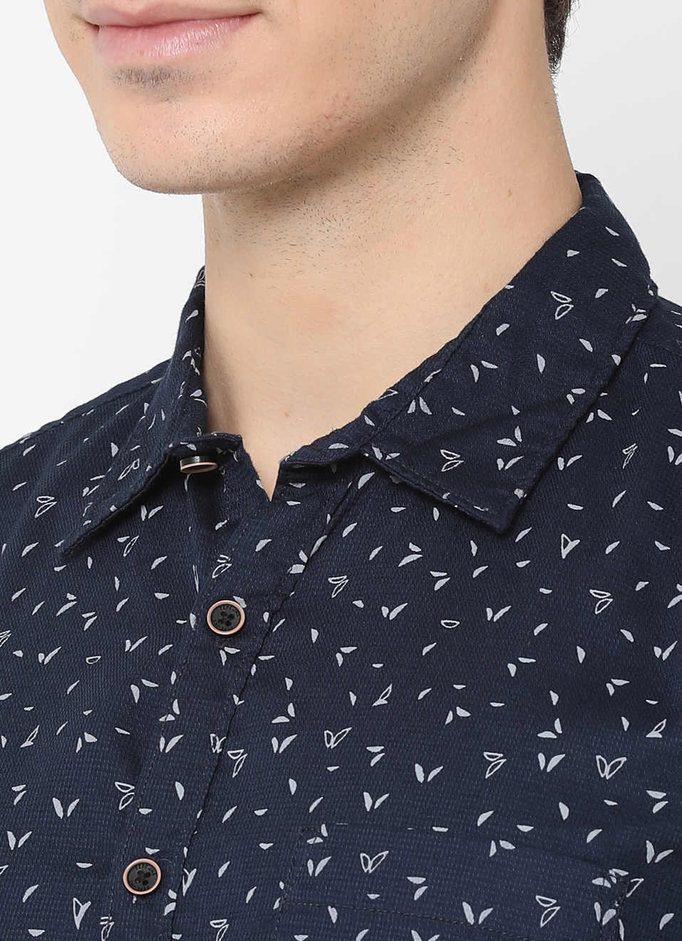 Gilling Printed Waffle Shirt, , large image number 5