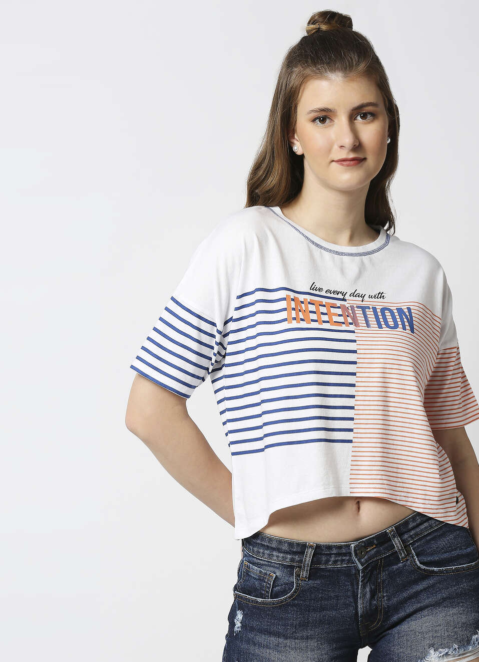 Bruni Placement Stipper T-Shirt, , large image number 1