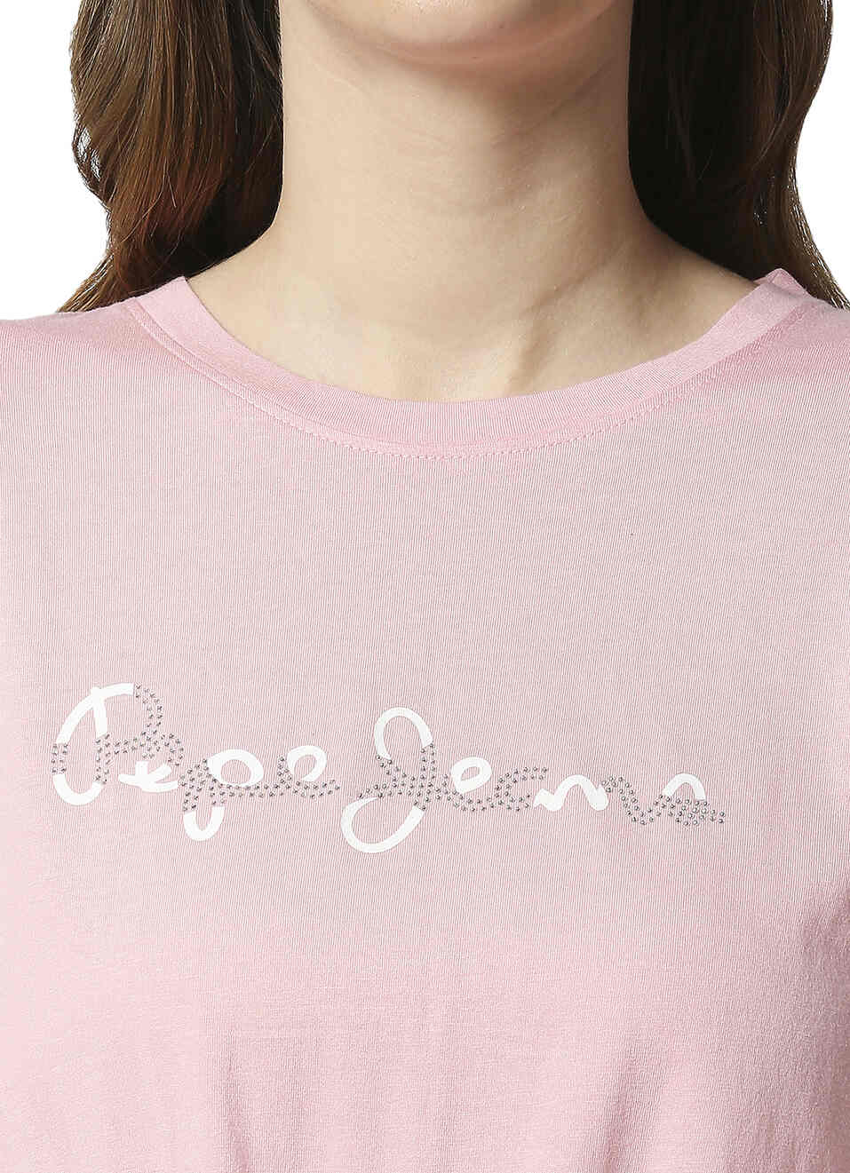 Holsy Front Knot T-Shirt, , large image number 3