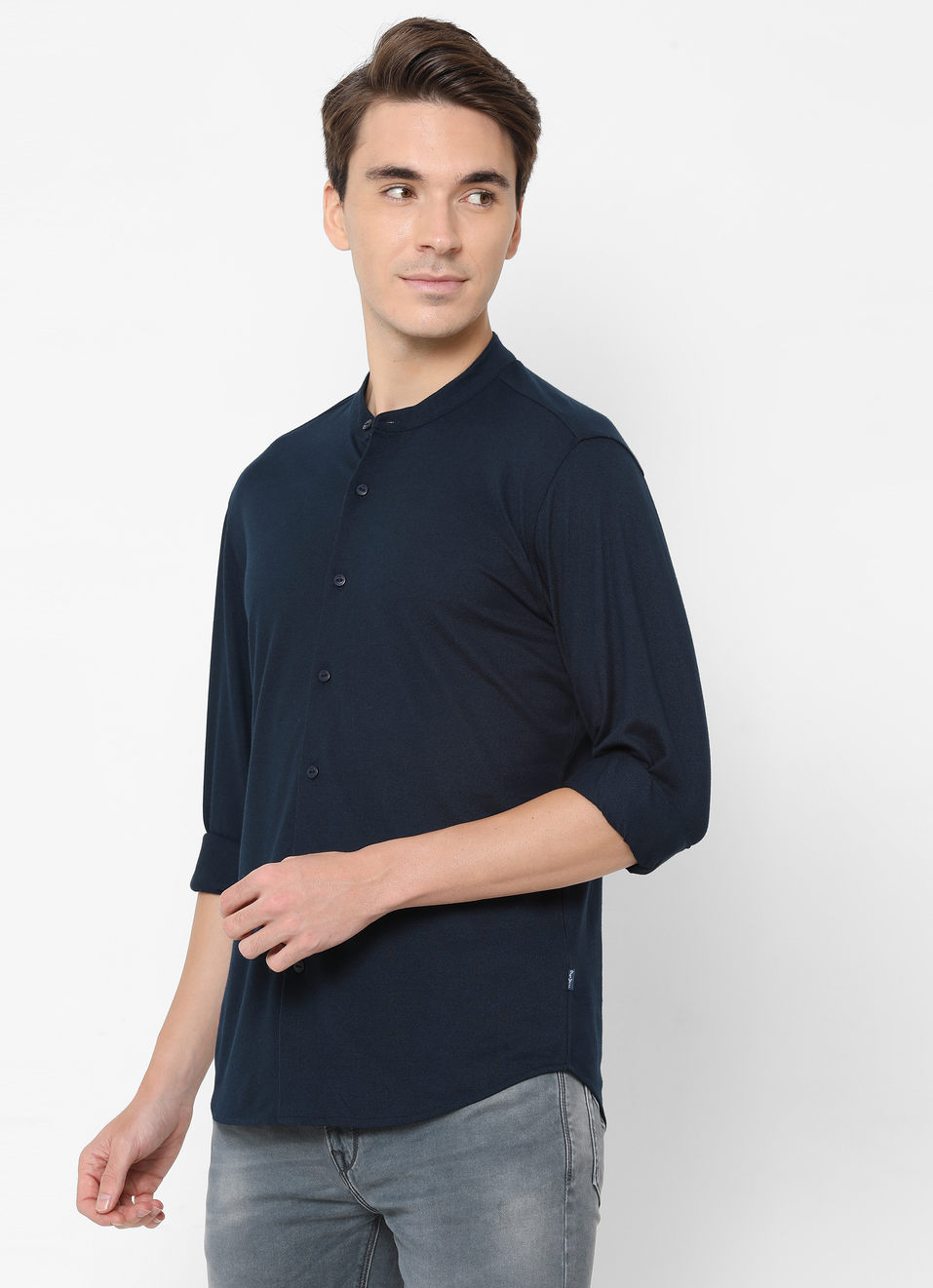 Donato Solid Knit Shirt | Pepe Jeans London