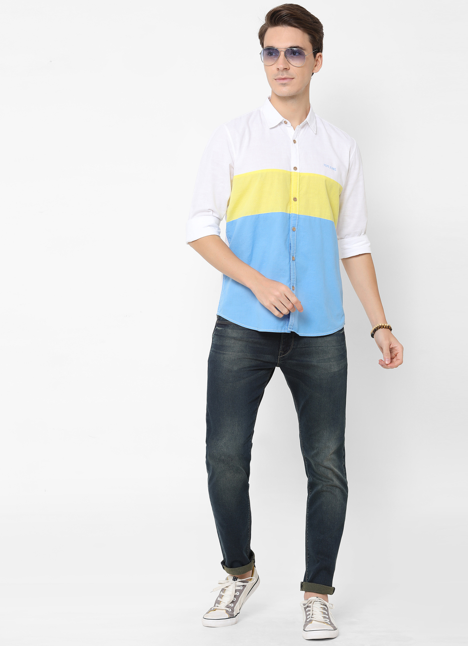 Nero Colour Block Shirt, , large image number 3