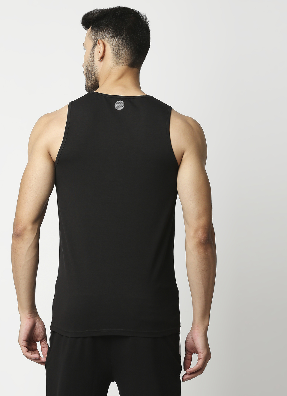 Jay Placement Printed Muscle Tshirt, , large image number 2