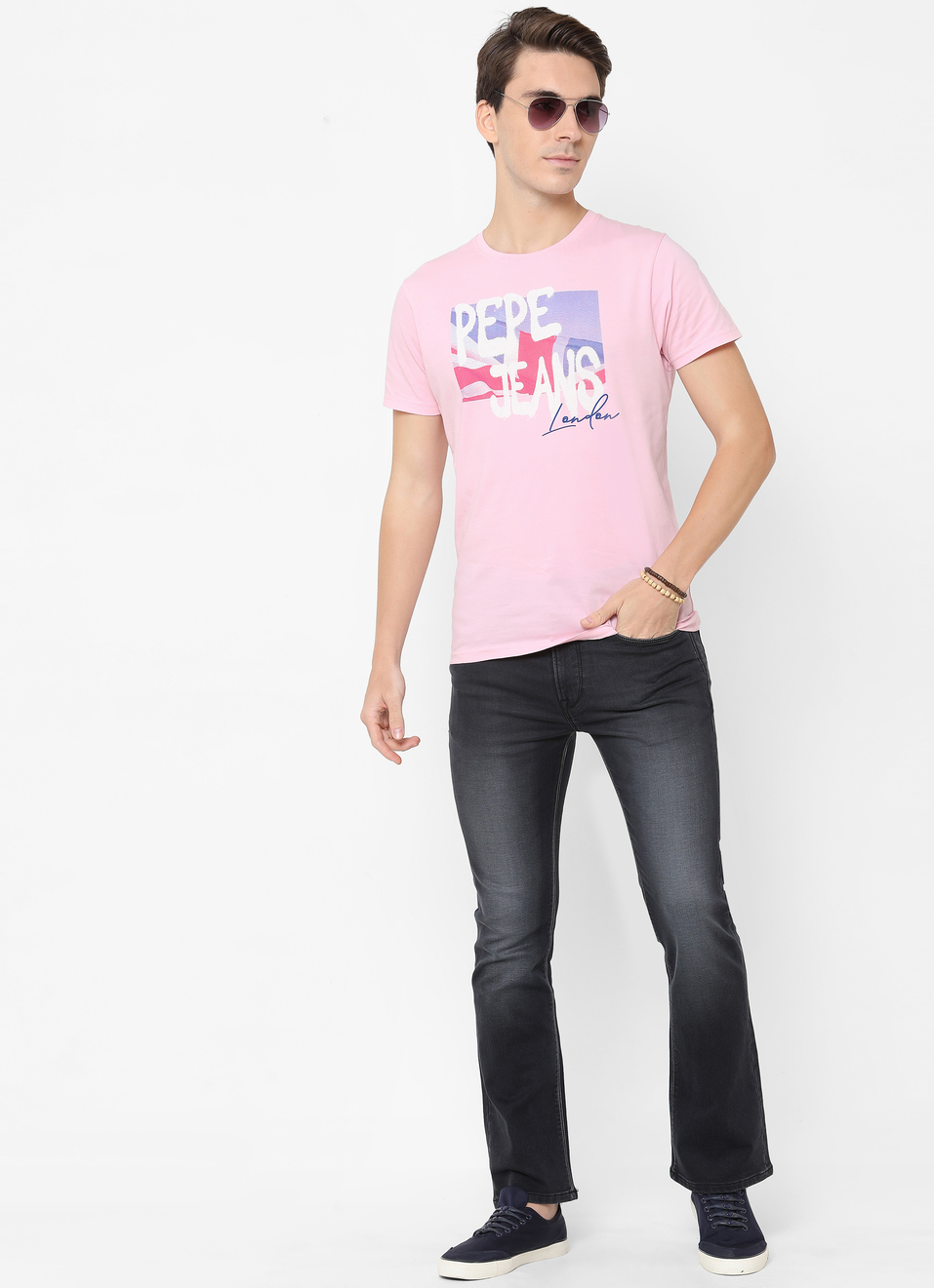 Signa Union Jack Placement Printed Tshirt, , large image number 3