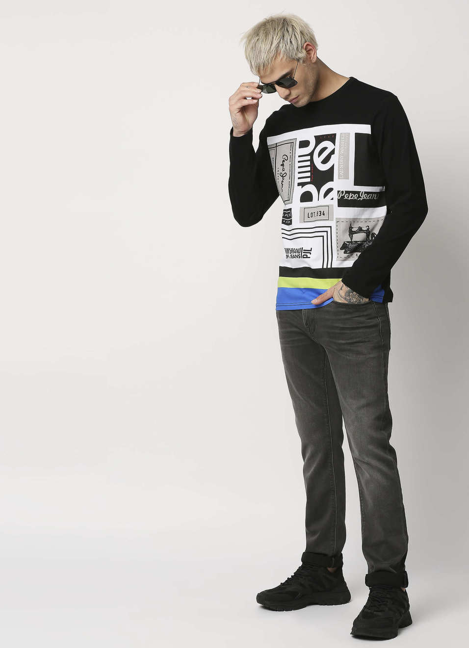 Ricky Graphic Printed Tshirt, , large image number 3