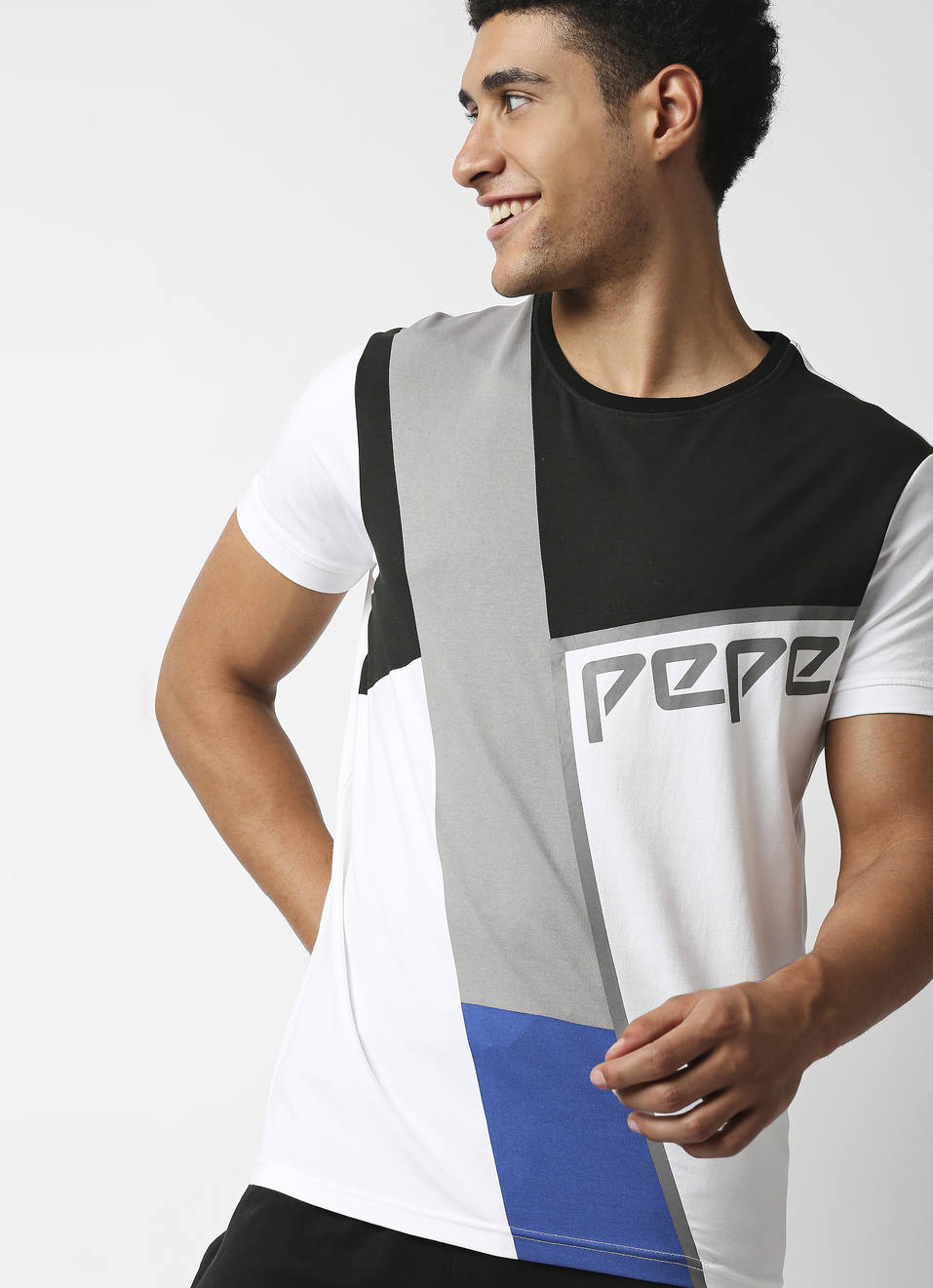 T-Bone Colour Block Tshirt, , large image number 0